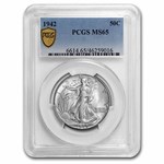 1942 Walking Liberty Half Dollar MS-65 PCGS