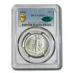 1942 Walking Liberty Half Dollar MS-67+ PCGS CAC