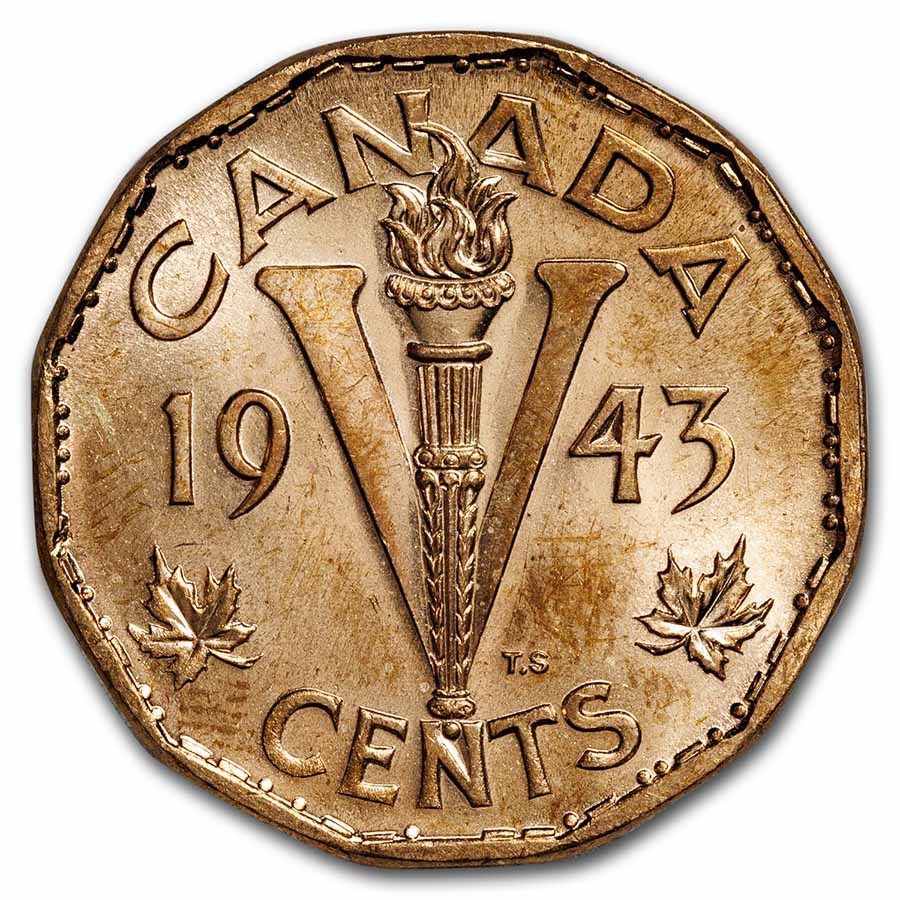 Buy 1943 Canada Tombac 