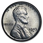 1943-D Lincoln Cent BU