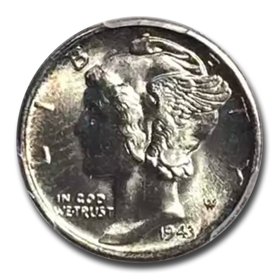 Buy 1943-S Mercury Dime MS-66 PCGS (FB) | APMEX