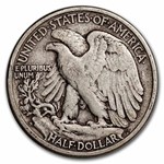 1943-S Walking Liberty Half Dollar Fine/VF