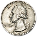 1943-S Washington Quarter XF