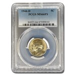 1944-D Jefferson Nickel MS-66 PCGS (FS)