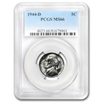 1944-D Jefferson Nickel MS-66 PCGS