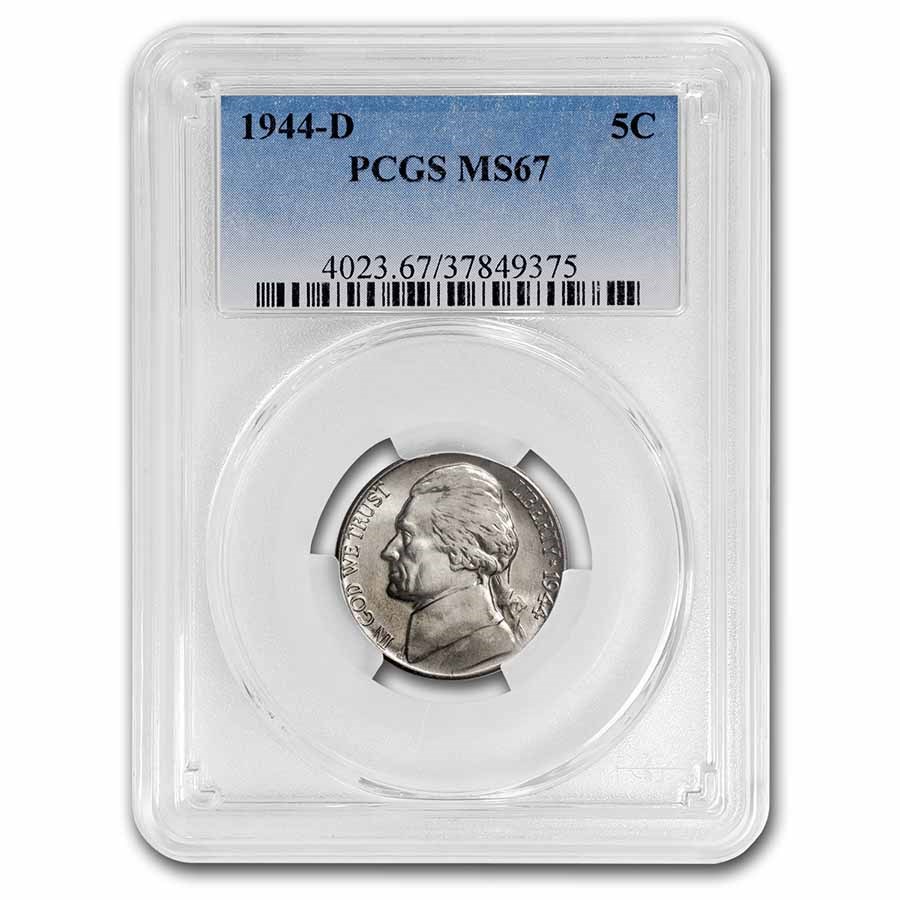 Buy 1944-D Jefferson Nickel MS-67 PCGS | APMEX