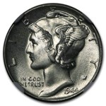 1944-D Mercury Dime MS-66 NGC (FB)