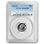 1944-D Mercury Dime MS-66 PCGS (FB)