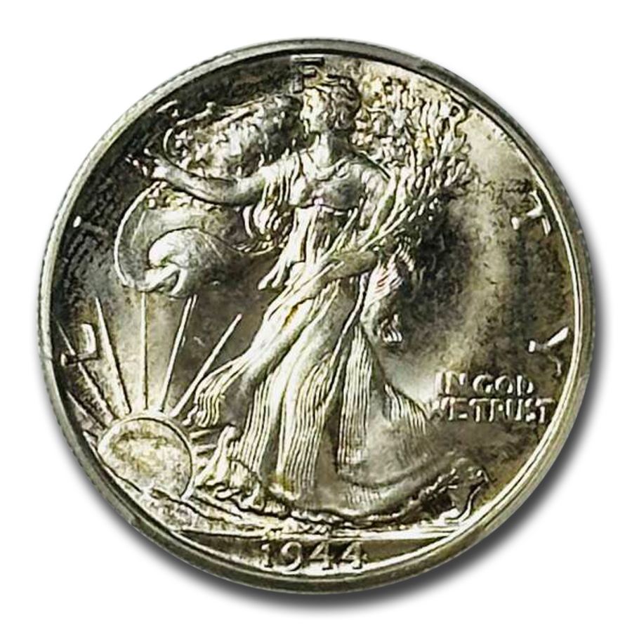 1944 D Walking Liberty Half Dollar Value - APMEX