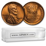 1944 Lincoln Cent 50-Coin Roll BU