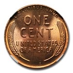 1944 Lincoln Cent MS-67 NGC CAC (Red)