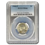 1944-P Jefferson Nickel MS-66 PCGS