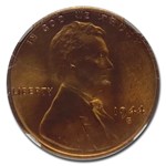 1944-S Lincoln Cent MS-67 NGC (Red)