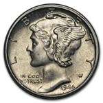 1944-S Mercury Dime BU