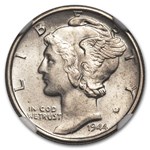 1944-S Mercury Dime MS-67 NGC (FB)