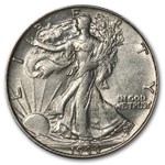 1944 Walking Liberty Half Dollar AU