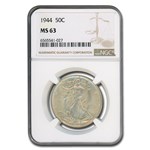 1944 Walking Liberty Half Dollar MS-63 NGC