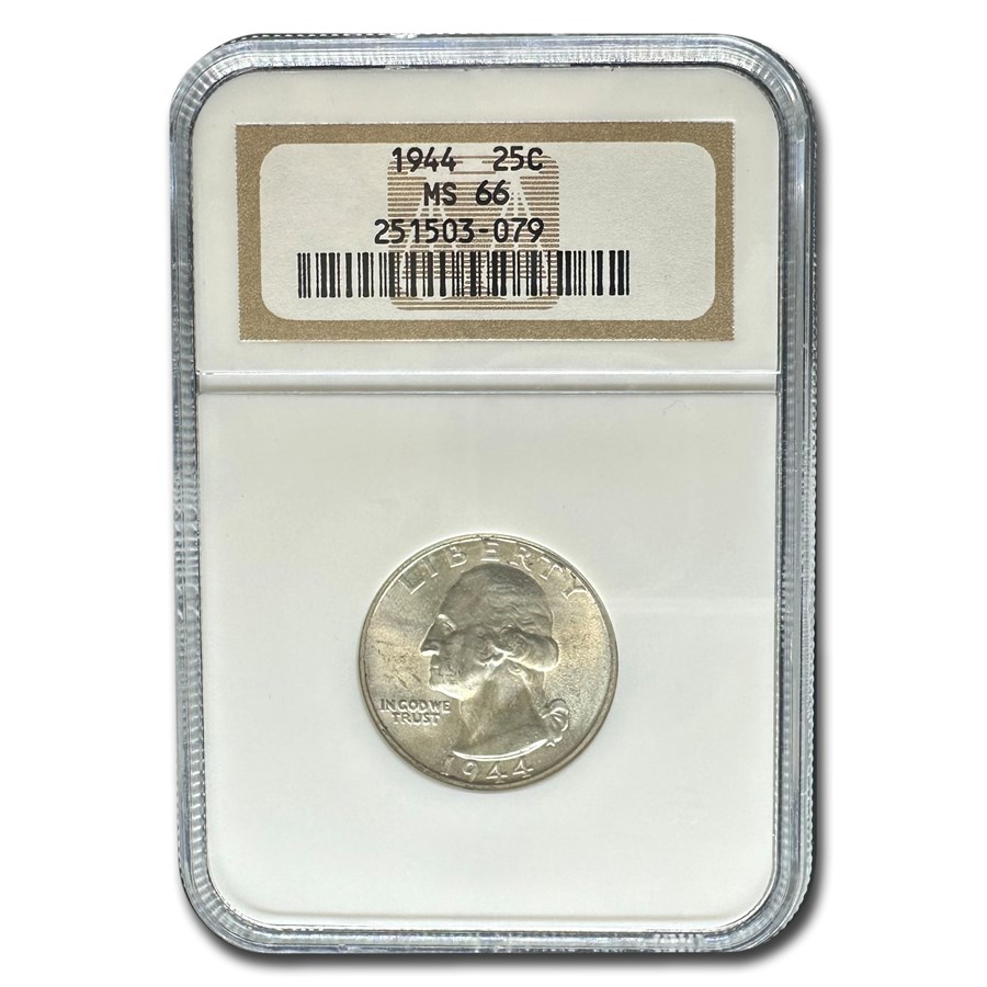 1944 Washington Quarter MS-66 NGC