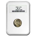 1945-D Jefferson Nickel MS-67 NGC