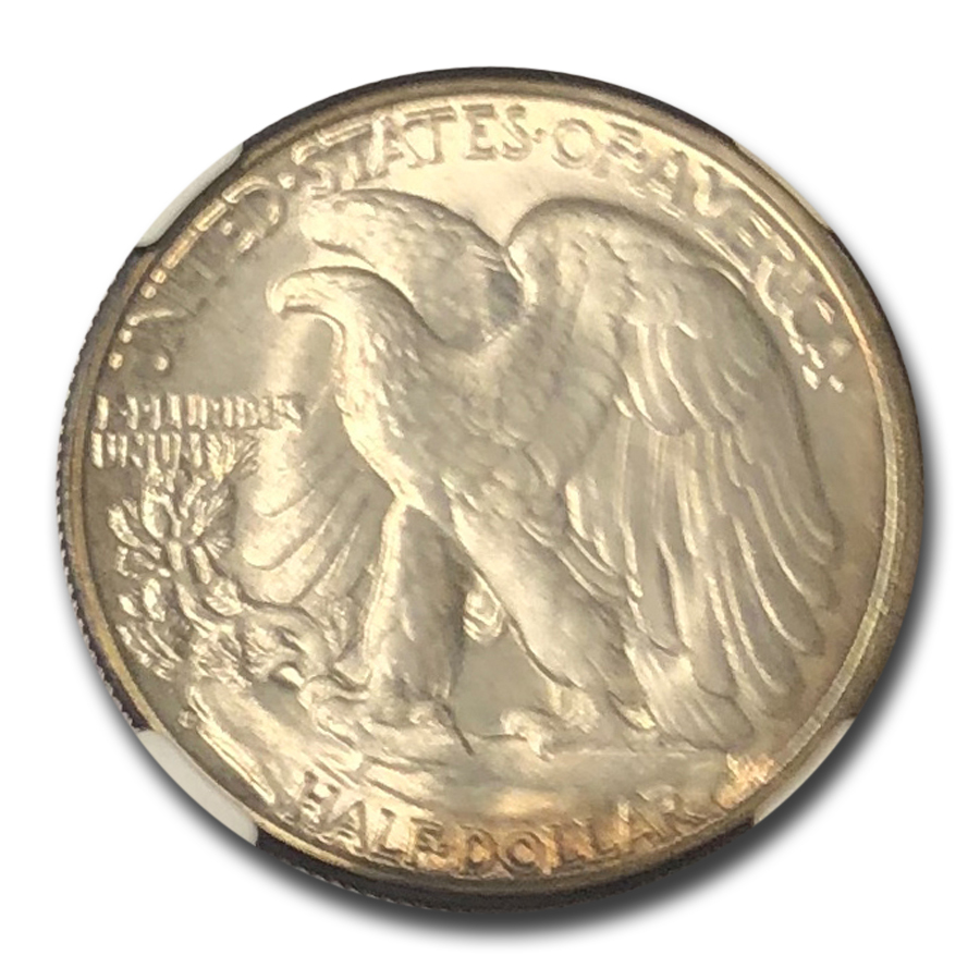 1945 D Walking Liberty Half Dollar Value APMEX