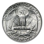 1945-D Washington Quarter BU