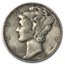 1945 Mercury Dime XF