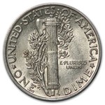 1945 Mercury Dime XF