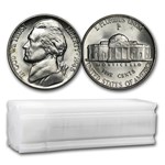 1945-P 35% Silver Wartime Jefferson Nickel Roll BU