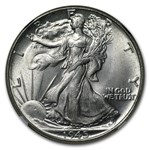 1945 Walking Liberty Half Dollar MS-64 NGC