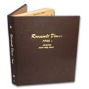 1946-2023 Roosevelt Dime Set (252 coins, Dansco Album)