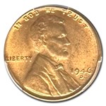 1946-D Lincoln Cent MS-65 PCGS (Red)