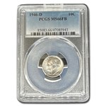 1946-D Roosevelt Dime MS-66 PCGS (Full Torch)