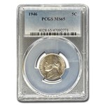 1946 Jefferson Nickel MS-65 PCGS