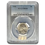 1946 Jefferson Nickel MS-66 PCGS