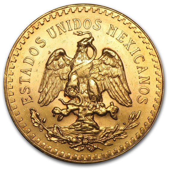 Buy 1946 Mexico Gold 50 Pesos AU | APMEX