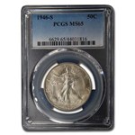 1946-S Walking Liberty Half Dollar MS-65 PCGS