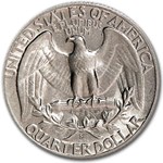 1946-S Washington Quarter AU