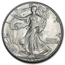 1947-D Walking Liberty Half Dollar AU