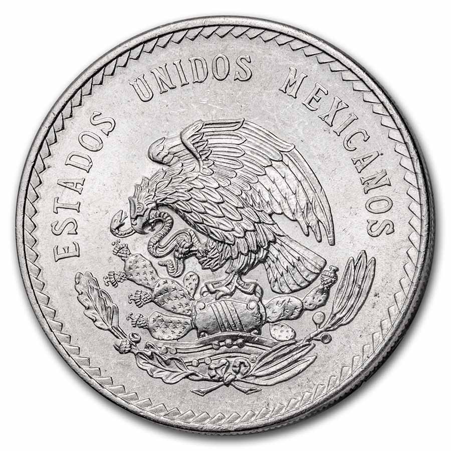 Buy 1947 Mexico Silver 5 Pesos Cuauhtemoc BU | APMEX