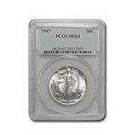 1947 Walking Liberty Half Dollar MS-63 PCGS