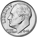 1948-D Roosevelt Dime BU