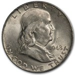 1948 Franklin Half Dollar AU