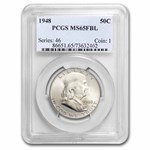 1948 Franklin Half Dollar MS-65 PCGS (FBL)