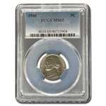 1948 Jefferson Nickel MS-65 PCGS