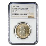 1949-D Booker T. Washington Half Dollar Commem MS-67 NGC