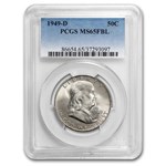 1949-D Franklin Half Dollar MS-65 PCGS (FBL)