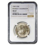 1949-S Booker T. Washington Half Dollar MS-67 NGC