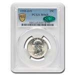 1950-D/S Washington Quarter MS-65 PCGS CAC