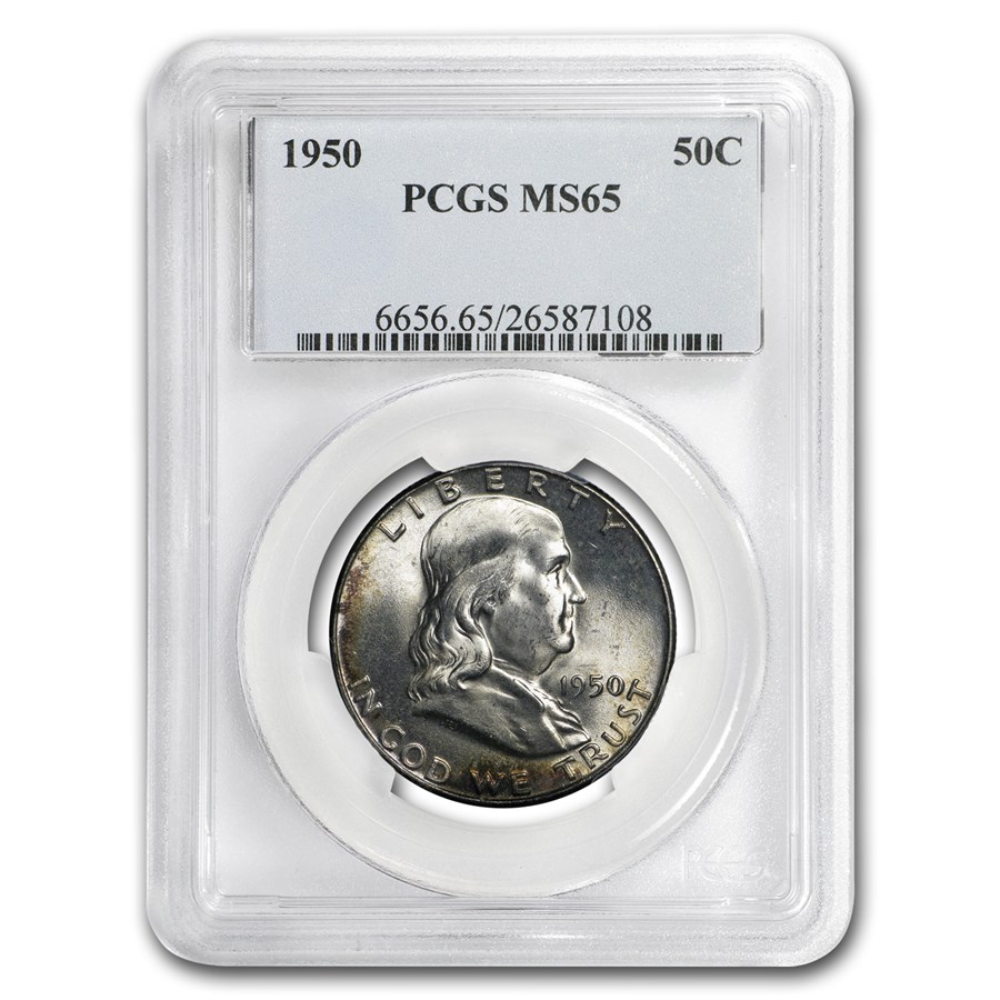 Buy 1950 Franklin Half Dollar MS-65 PCGS | APMEX