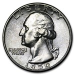 1950 Washington Quarter BU